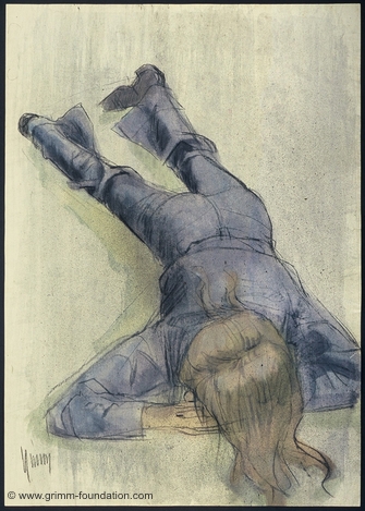 Gerd Grimm, Liegendes M&auml;dchen 